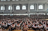 湘北职专：花儿与少年，青春正当时——5月份男女生大会